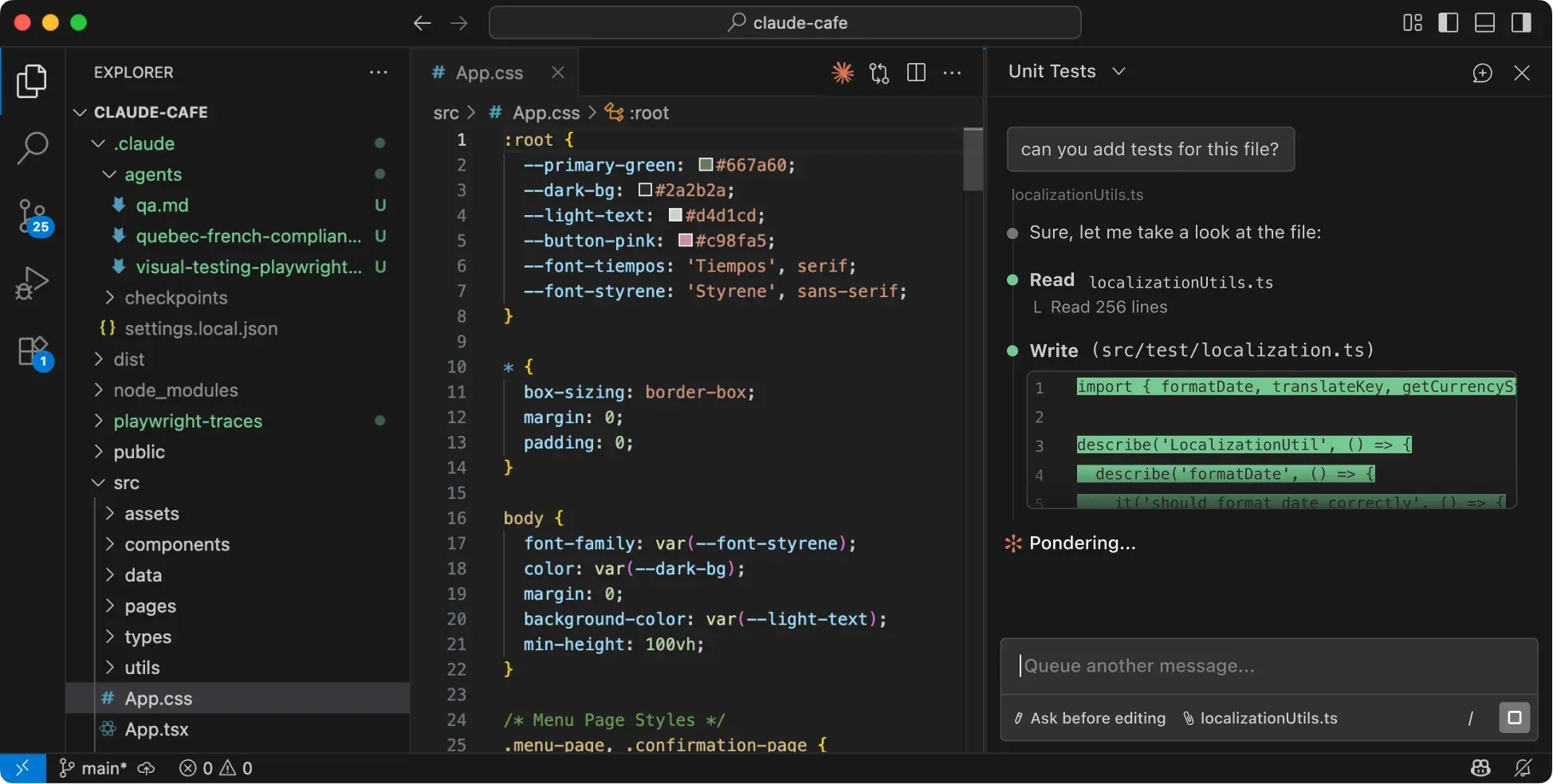 Claude Code in VS Code